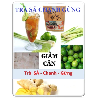 Trà Sả Chanh Gừng giảm cân an toàn hiệu quả hiện nay - Trà An Phương