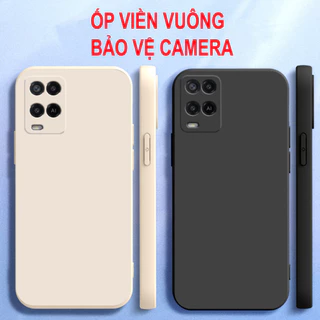 Ốp lưng Oppo A54 4G/ A54 5G cạnh vuông, viền vuông, tpu dẻo mền mịn siêu bền