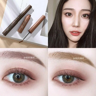 Mascara chải lông mày She loves nghiêng 45° chuốt mi cong kháng nước lâu trôi