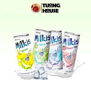 Nước soda sữa Milkis Lotte Hàn Quốc lon 250ml