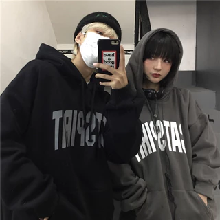 Áo khoác nỉ nam nữ SAM CLO hoodie chui freesize form rộng dáng Unisex mặc cặp - couple in chữ CATSPIRIT