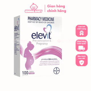 Vitamin tổng hợp Elevit bầu 100 viên - Shop Khang Baby