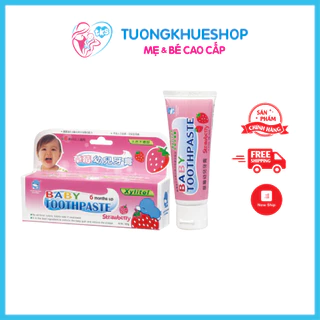 Kem đánh răng Kuku vị dâu cho bé - Ku.ku duckbill Ku1052 Ku1087 Ku1099