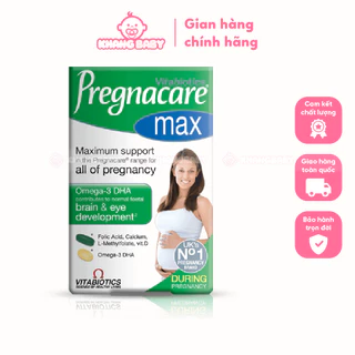 Vitamin tổng hợp cho mẹ bầu Pregnacare Max - Shop Khang Baby