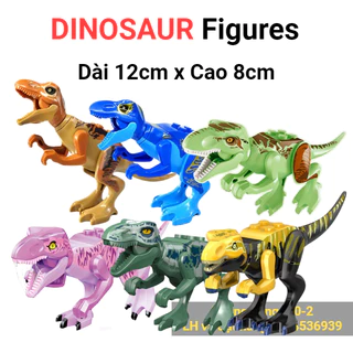 Khủng Long Bạo Chúa Nhỏ 2023 Nhiều Màu Dài 12cm x Cao 8cm