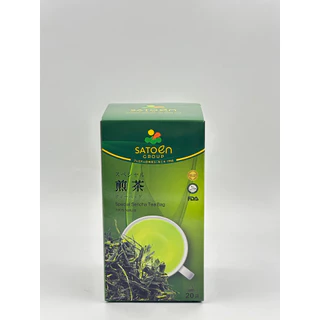 Hộp Trà Xanh Túi Lọc Sencha Special SATOEN Phiên Bản Hộp Cao Cấp 40g (20 túi lọc x 2g)