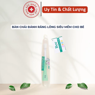 Bàn chải trẻ em lông siêu mềm bảo vệ răng lợi cho bé