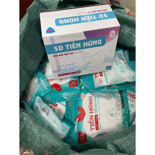 Thùng 100 Cái Khẩu Trang 5D MASK Cho Người Lớn ,5D Công Nghệ Nhật Bản-Khẩu Trang 5D Cao Cấp Tiến Hùng