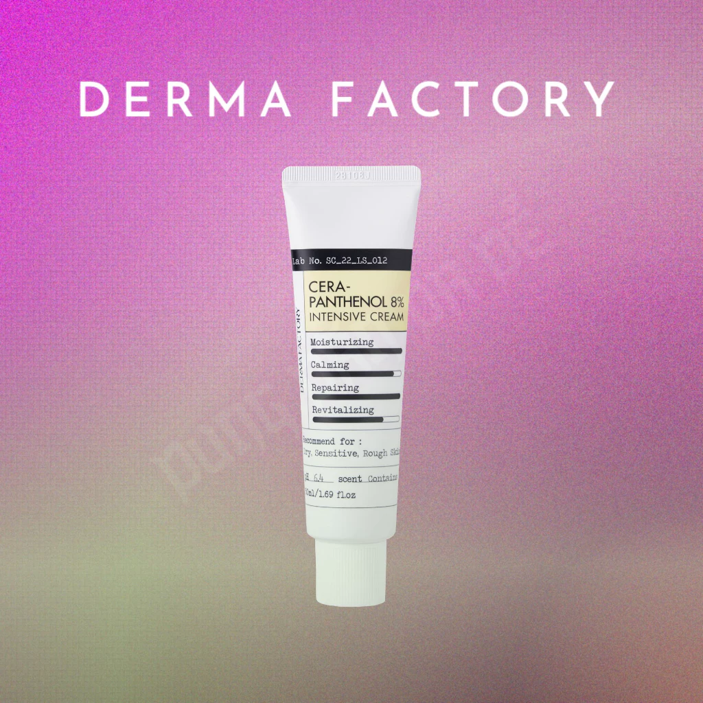 [Derma Factory] Kem Dưỡng Ẩm Làm Dịu Phục Hồi Da Cera Panthenol 8% Cream