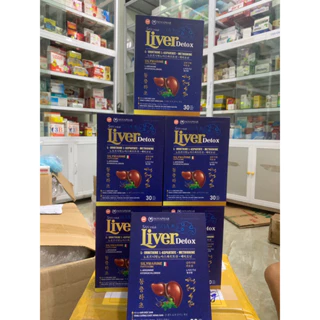 VIÊN UỐNG BỔ GAN LIVER Detox lọ 30 viên ( ngày dùng 1 viên)