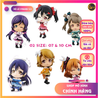 Mô hình anime chibi chính hãng, mô hình nhân vật Love Live, KON, Petit Eva, figure Banpresto - Ichiban Kuji từ Nhật Bản