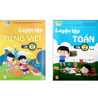 Sách - Combo Luyện tập toán + tiếng việt Lớp 2 - tập 2 ( kết nối )