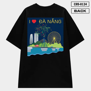 Áo Thun I Love Đà Nẵng City89 Local Brand