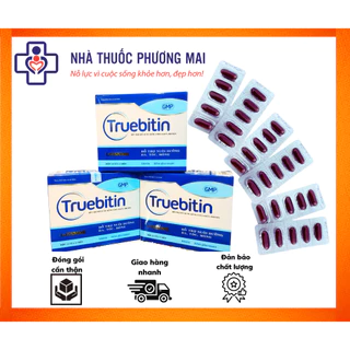 Truebitin - Hỗ trợ nuôi dưỡng da, tóc, móng hiệu quả (Hộp 60 viên)