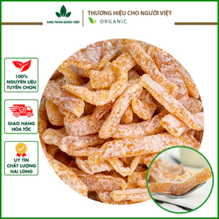 Mứt quất trần bì 500g ( Mứt trần bì, mứt vỏ cam, quýt) - Chợ Thảo Dược Việt