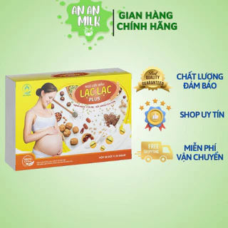 Ngũ cốc bầu Lạc Lạc plus DR.MAYA hộp 30 gói/600gram