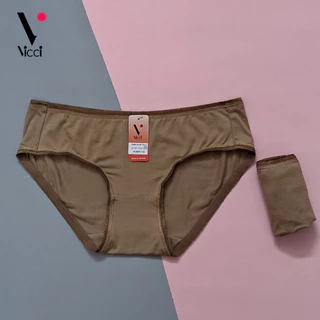 Quần lót nữ cotton cao cấp Vicci 102 mềm mại, êm ái, kháng khuẩn khử mùi màu Ca Cao