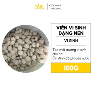 Viên Nén Vi Sinh Tạo Môi Trường Vi Sinh Cho Hồ Cá, Bể Cá Thủy Sinh 100G [100G VI SINH]