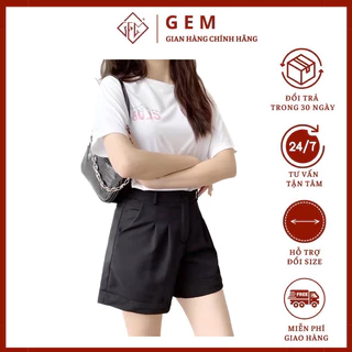 Quần đùi G24 short nữ - đại hạ giá - dễ phối với các loại áo thun - sơ mi nữ - rất hợp thời trang - - GEM Fashion