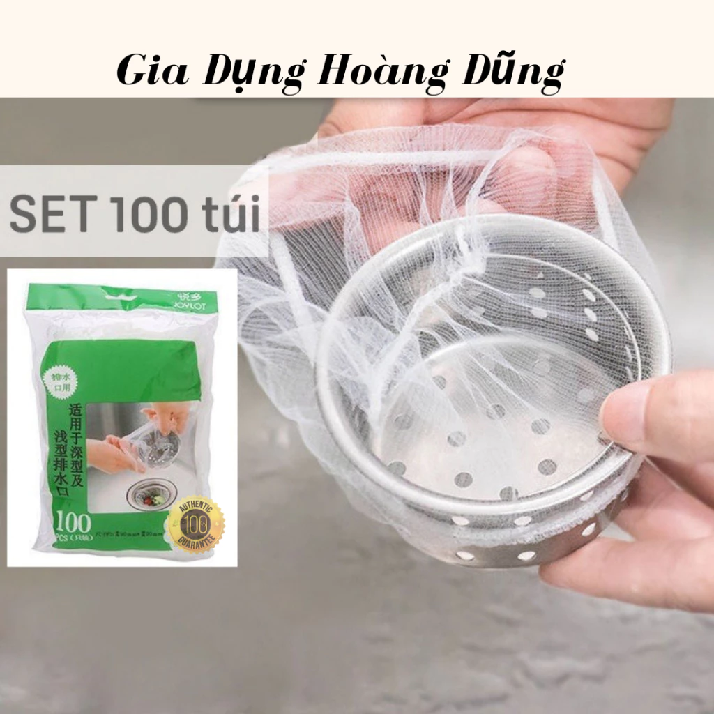 [Siêu Rẻ]Combo 1 - 5 túi lọc rác bồn rửa chén bát, túi lưới lọc rác chậu rửa, bọc đựng rác bồn rửa bát chén