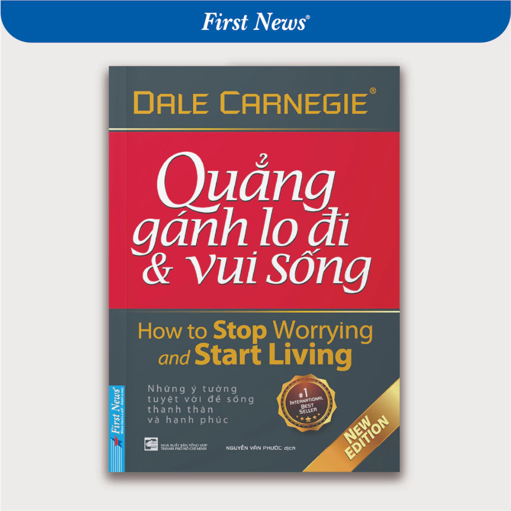 Bìa sách Quẳng Gánh Lo Đi Và Vui Sống