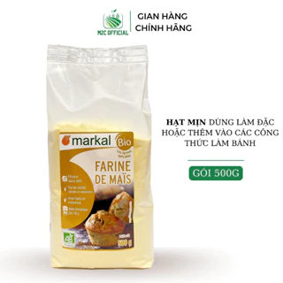 Bột bắp hữu cơ Markal 500g tạo độ kết dính cho các loại sốt hoặc dùng trong các công thức làm bánh