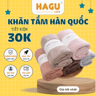 Khăn Tắm Hàn Quốc, Khăn Tăm Lớn Khăn Tắm Lông Cừu Hàn Quốc Cao Cấp 70x140 cm Chất Bông Siêu Mềm Mịn Thấm Nước