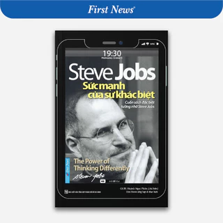 Sách - Sức Mạnh Của Sự Khác Biệt- Steve Jobs - First News