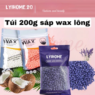 [Sáp siêu bám lông Coconut & Trong suốt] 100G Sáp wax lông cao cấp wax bean premium tẩy mọi loại lông siêu bám Lyihome