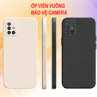 Ốp lưng Samsung A31 / A51 / A71 / M51 tpu dẻo cạnh vuông, viền vuông siêu bền bỉ