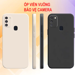 Ốp lưng Samsung M21 / M30s / M31 / A21S tpu dẻo cạnh vuông, viền vuông siêu bền bỉ