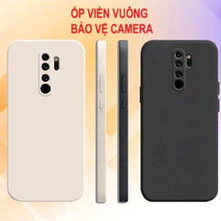 Ốp lưng Xiaomi Redmi 8 / Redmi Note 8 pro / Redmi 9 tpu dẻo cạnh vuông, viền vuông, bảo vệ camera siêu bền bỉ