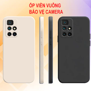 Ốp lưng Xiaomi Redmi 10 / Redmi note 10 4g 5g / Redmi note 10 Pro tpu dẻo cạnh vuông,bảo vệ camera bền bỉ