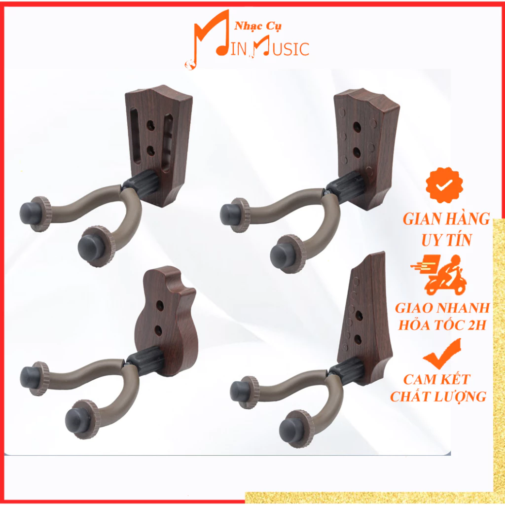 Móc Treo Đàn Guitar Kiểu Đế Gỗ I Giá Treo Đàn Guitar Hàng Cao Cấp I Giá Treo Hình Guitar