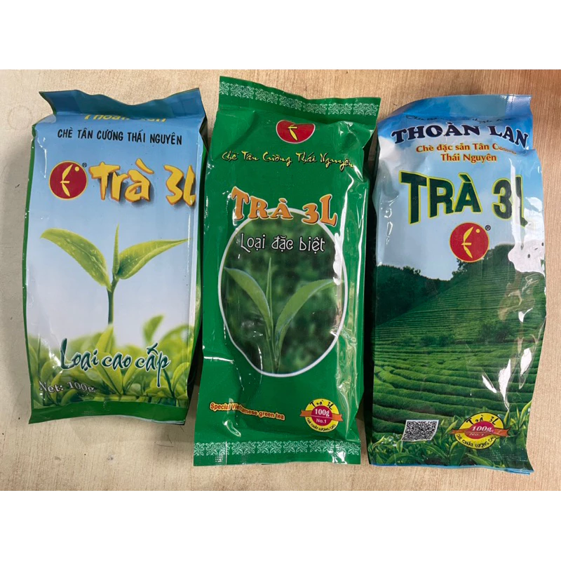 CHÈ NGON - Chè Tân cương Thái nguyên - Trà 3 lá gói 100g