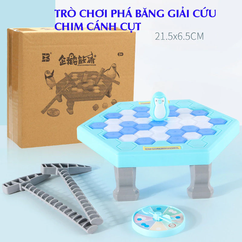 Trò chơi phá băng giải cứu chim cánh cụt loại to