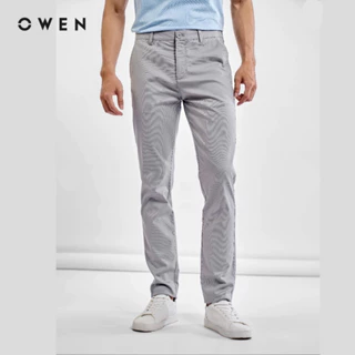 OWEN - Quần kaki Owen Slimfit màu xám 231793 - Quần khaki nam