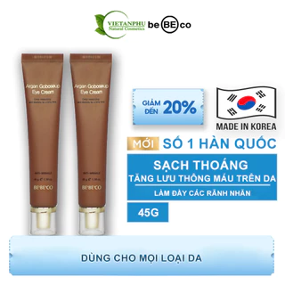 Kem dưỡng da vùng Mắt, chống thâm mờ nếp nhăn BEBECO Hàn Quốc chiết xuất tinh dầu Argan , Argan Goboseup Eye Cream 45g