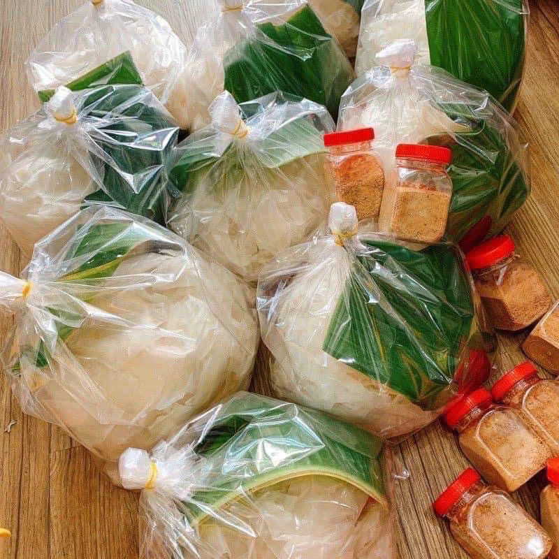 (TẶNG ỚT RIM)500g bánh phơi sương rìa +hủ muối