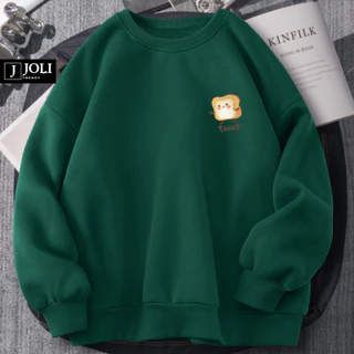 Áo Sweater BST01 Nam Nữ By JOLI Unisex Chất Nỉ Lót Bông Mũ 2 Lớp Form Rộng
