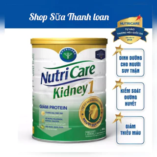 [HSD T1-2026] Sữa Bột Nutricare Kidney 1 Dinh Dưỡng Y Học Cho Người Suy Thận 900g.