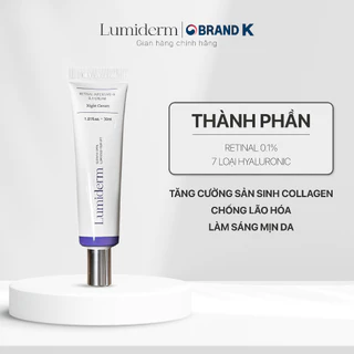 Kem dưỡng da trẻ hóa Lumiderm Retinal Intensive A 0.1 Cream