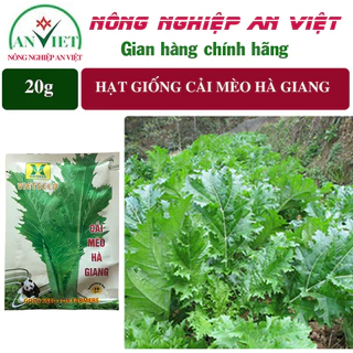 Hạt giống cải mèo Hà Giang 20g, Hạt giống cải mèo hà giang tỉ lệ nảy mầm 90%, Chuyên các loại hạt giống nông nghiệp