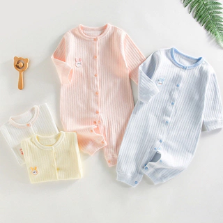 Bodysuit Body dài tay cotton cao cấp cho bé trai bé gái hàng Quảng Châu xuất Hàn SLT37