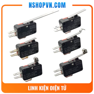 Công tắc hành trình Micro Switch tiếp điểm bạc loại tốt V-151-1C25