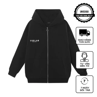 Áo Hoodie Zip Local Brand Unisex Teelab Basic Kéo Khóa