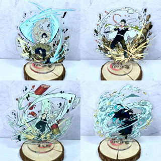 MÔ HÌNH Standee KIMETSU NO YAIBA THANH GƯƠM DIỆT QUỶ ver CHIÊU THỨC anime tượng mica acrylic chibi trong xinh xắn