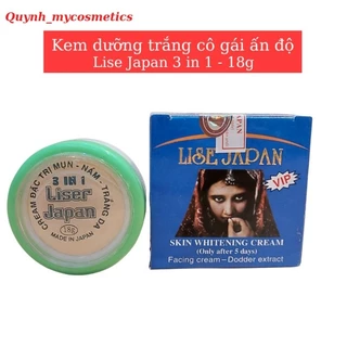 Kem Cô Gái Ấn Độ Lise Japan 3 in 1 - Kem Mụn, Nám, Trắng da