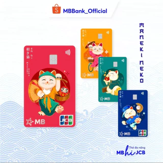 thẻ MB Hi Collection - Bộ sưu tập Mèo Maneki Neko