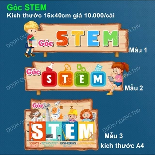 [Đồ dùng trang trí] góc STEM